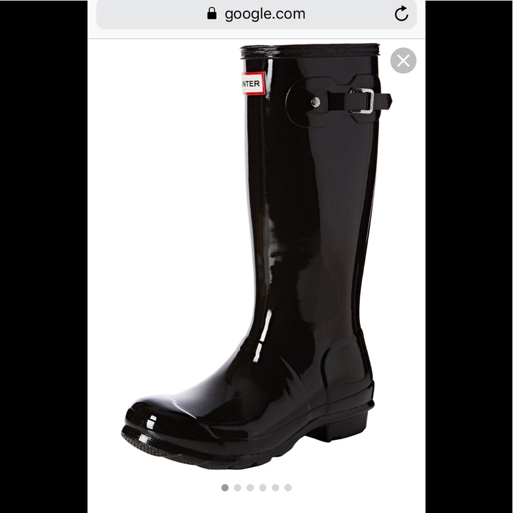 Hunter rain boots